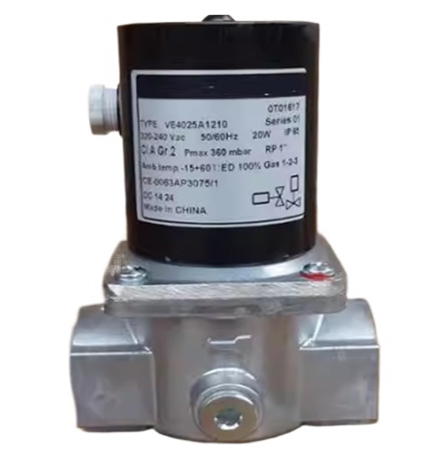 Kkhcmzpi One Color Solenoid Valve Ve4032a1133t