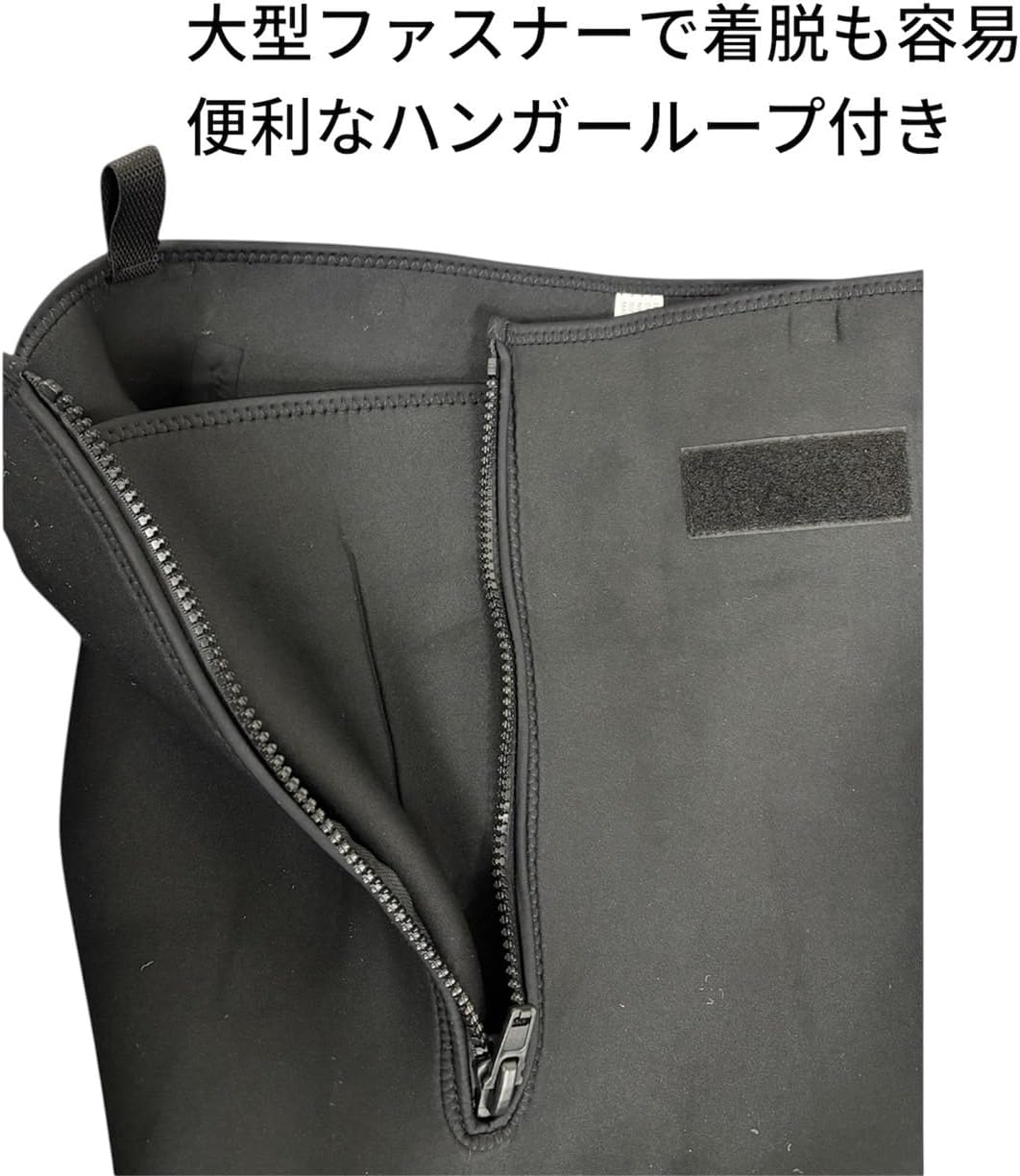 X'SELL FP-5613/5614 Slim Wader Tights, 0.2 inch (4 mm) Thick, Chloroprene, Felt Sole, Felt Spike, Felt Pin, 11 Sizes, 11 Sizes, Large Size, Fishing, Outdoors, Stream Fishing, Non-Slip, Thermal