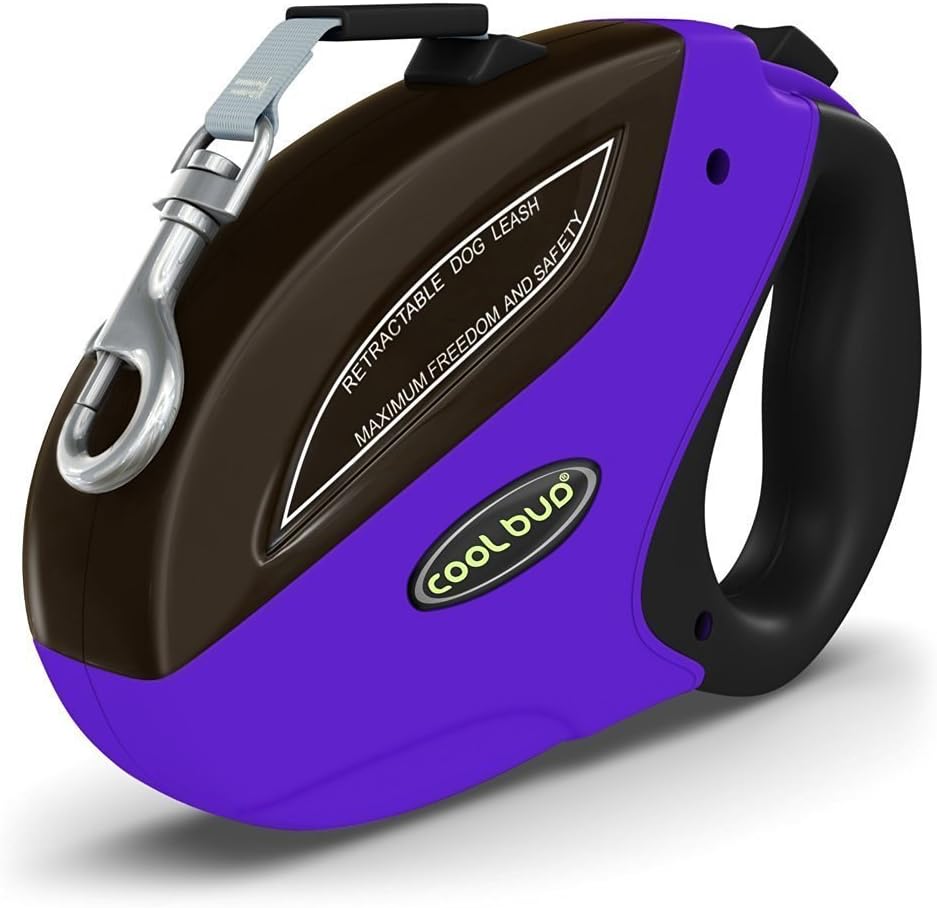 Bengoo Retractable Dog Leash 16 Foot Heavy Duty Tangle Free Pet Leash with Easy Instant Retraction with Easy Instant Retraction for…