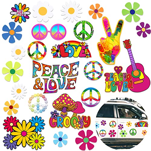 Imanes decorativos estilo hippie 25 piezas BBTO