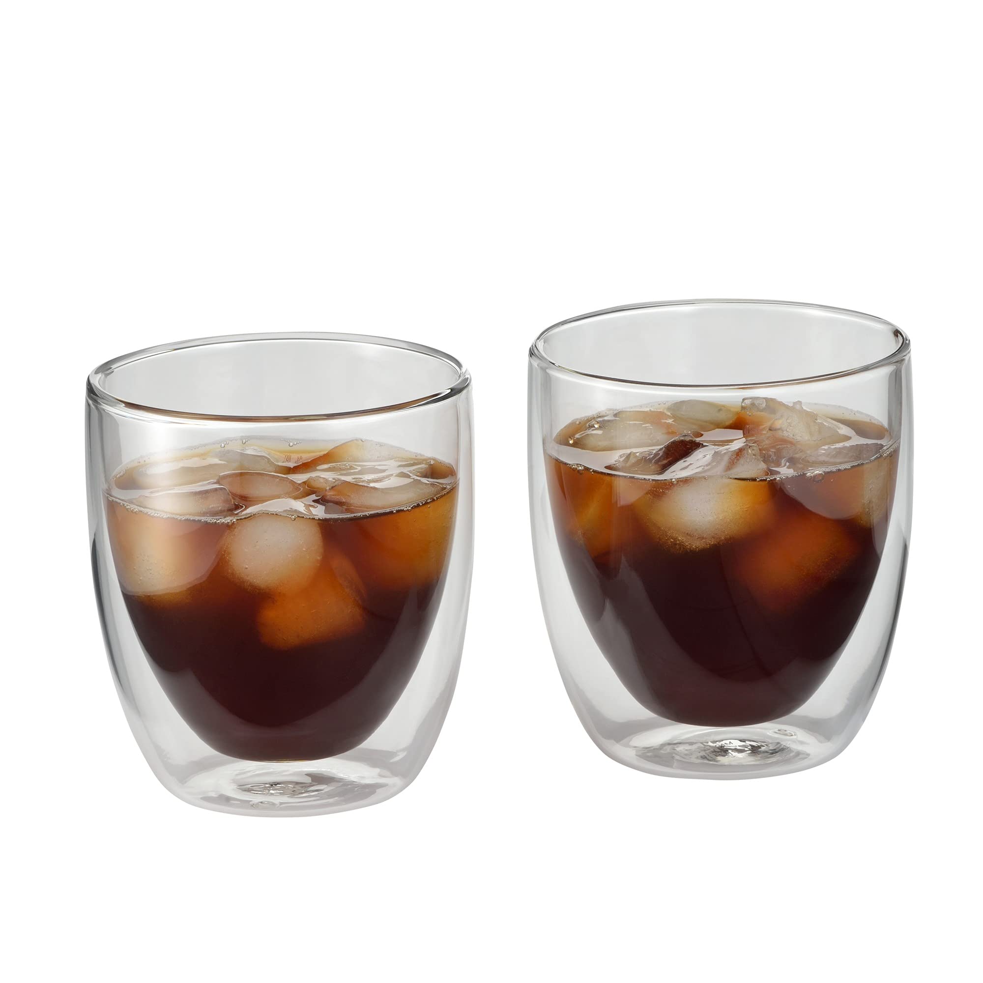 WMF Kult - Set di 6 bicchieri da cappuccino a doppia parete, 250 ml, effetto fluttuante, calici termici, bicchieri da tè resistenti al calore, bicchieri da caffè