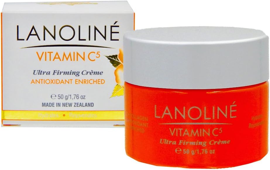 Lanoline Super Vitamin C 5, Collagen, and Natural Antioxidants Ultra Firming Cream