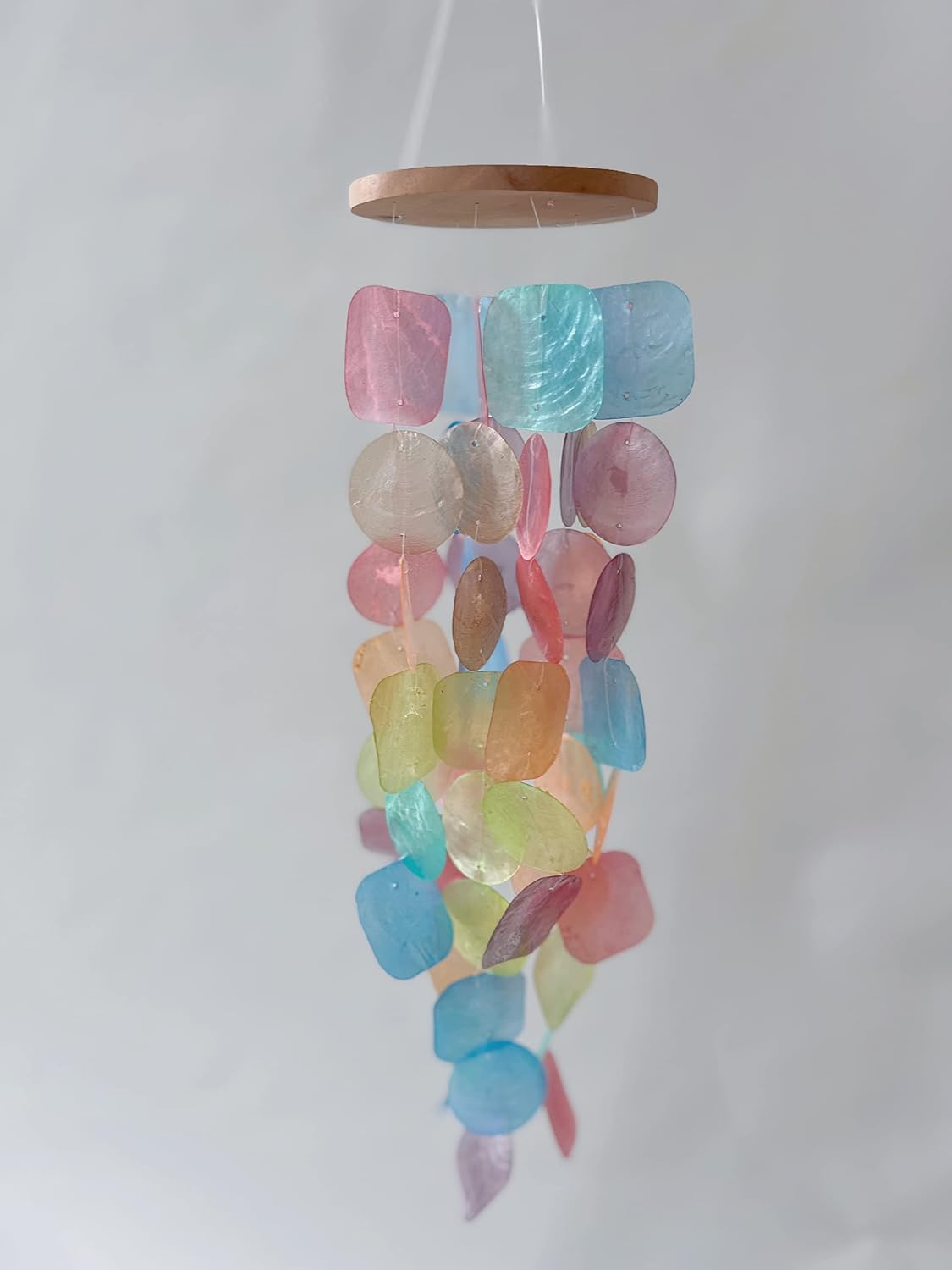 Solange & Frances Rainbow Wind Chimes for Outdoors. This is A Great Gift for A Special Friend. This Windchime is The Perfect Patio Accessory for Summer.