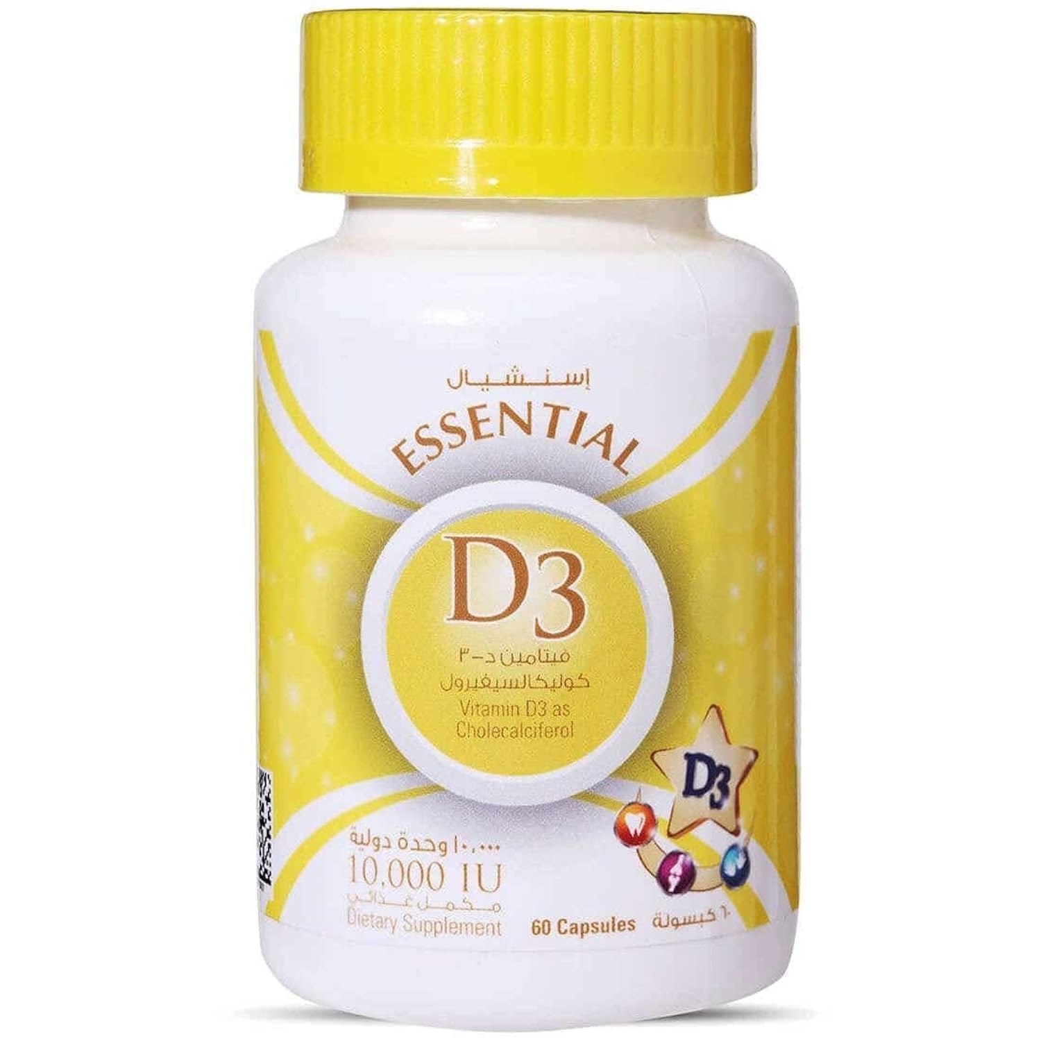 Essentials D3 10000Iu, 60 Capsules
