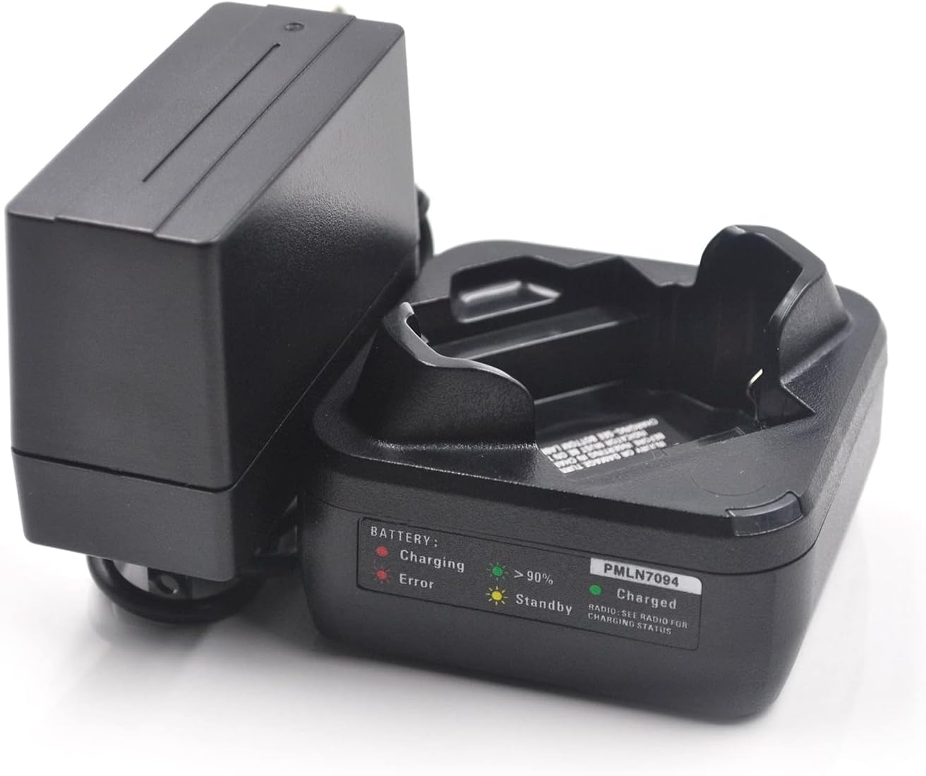 PMLN7109 PMLN7109A Single-Unit Battery Charger Compatible for Motorola SL300 SL300e SL3500e TLK100 SL1M SL1600 SL2600 Portable Radio PMNN4468A PMNN4468
