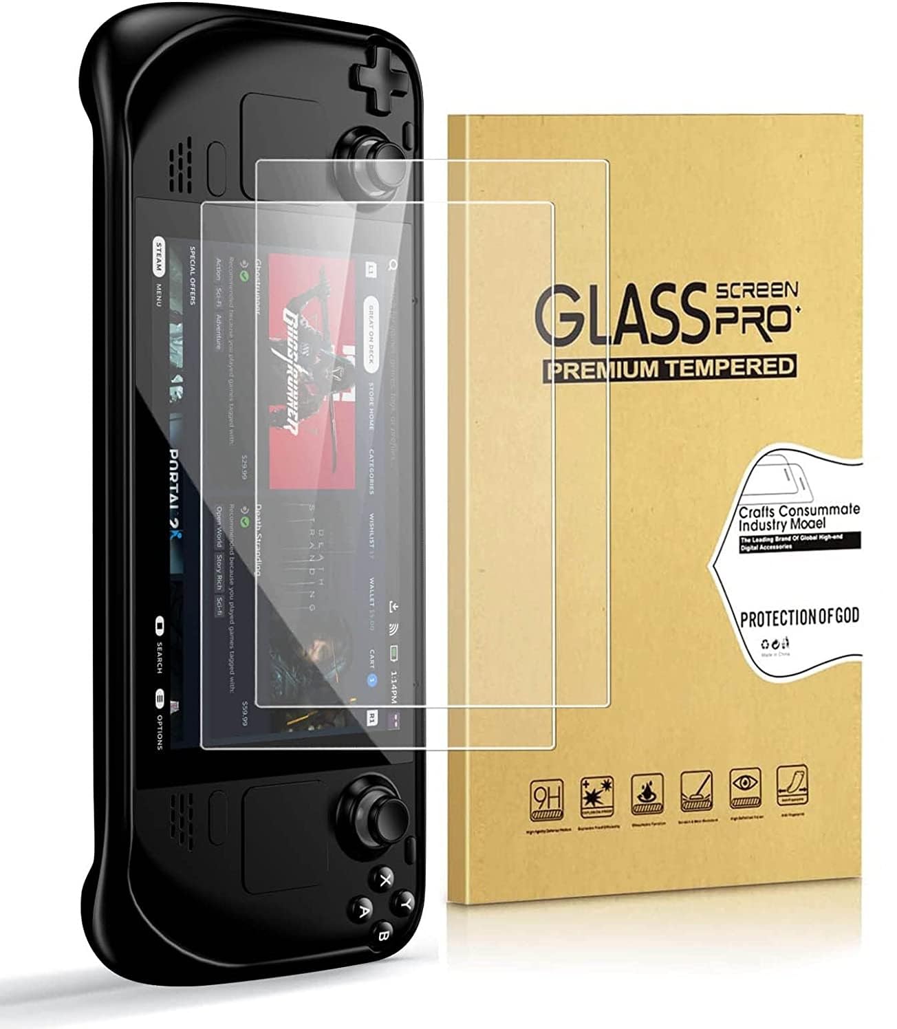 See full amazon price history chart for TMG Steam Deck Screen Protector Tempered Glass, 9H Clear Tempered Glass Protector Full Coverage Transparent HD Anti-Scratch Screen Protector TMG Steam Deck Screen Protector Tempered Glass, 9H Clear Tempered Glass Protector Full Coverage Transparent HD Anti-Scratch Screen Protector (B0C7N61J32) Amazon Price History, Amazon Price Tracker