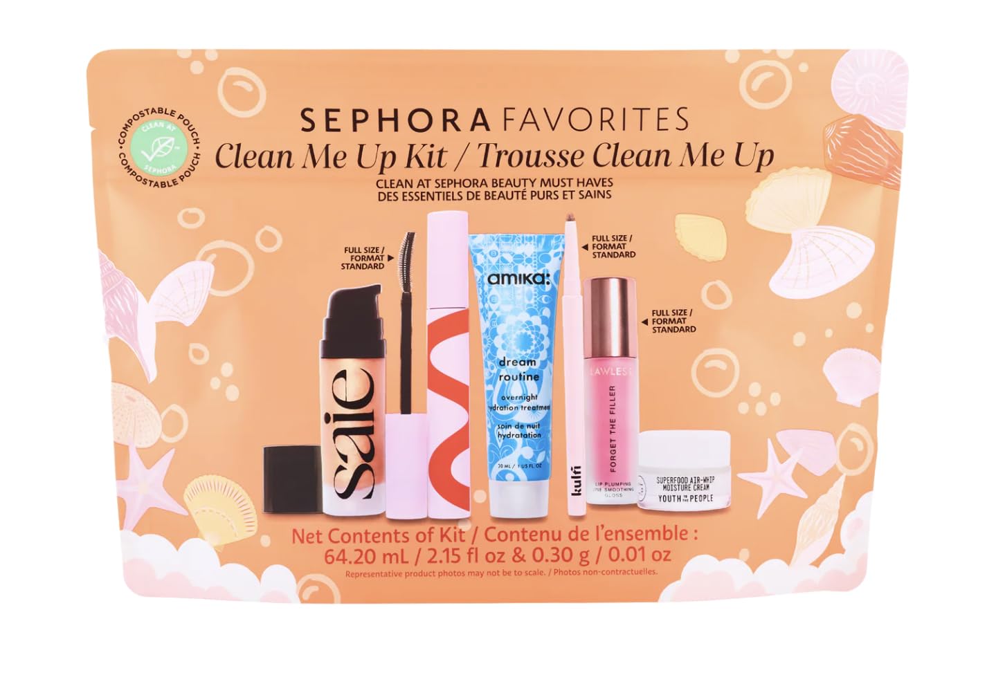 Sephora Favorites Clean Me Up Kit, Orange