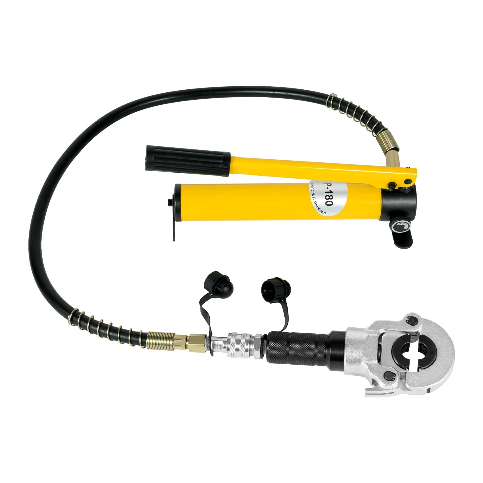 Bomba hidráulica manual 15T, pinza hidráulica profesional | Rango de prensado 16-500 mm ², máquina de pinzas, alta presión 70 MP