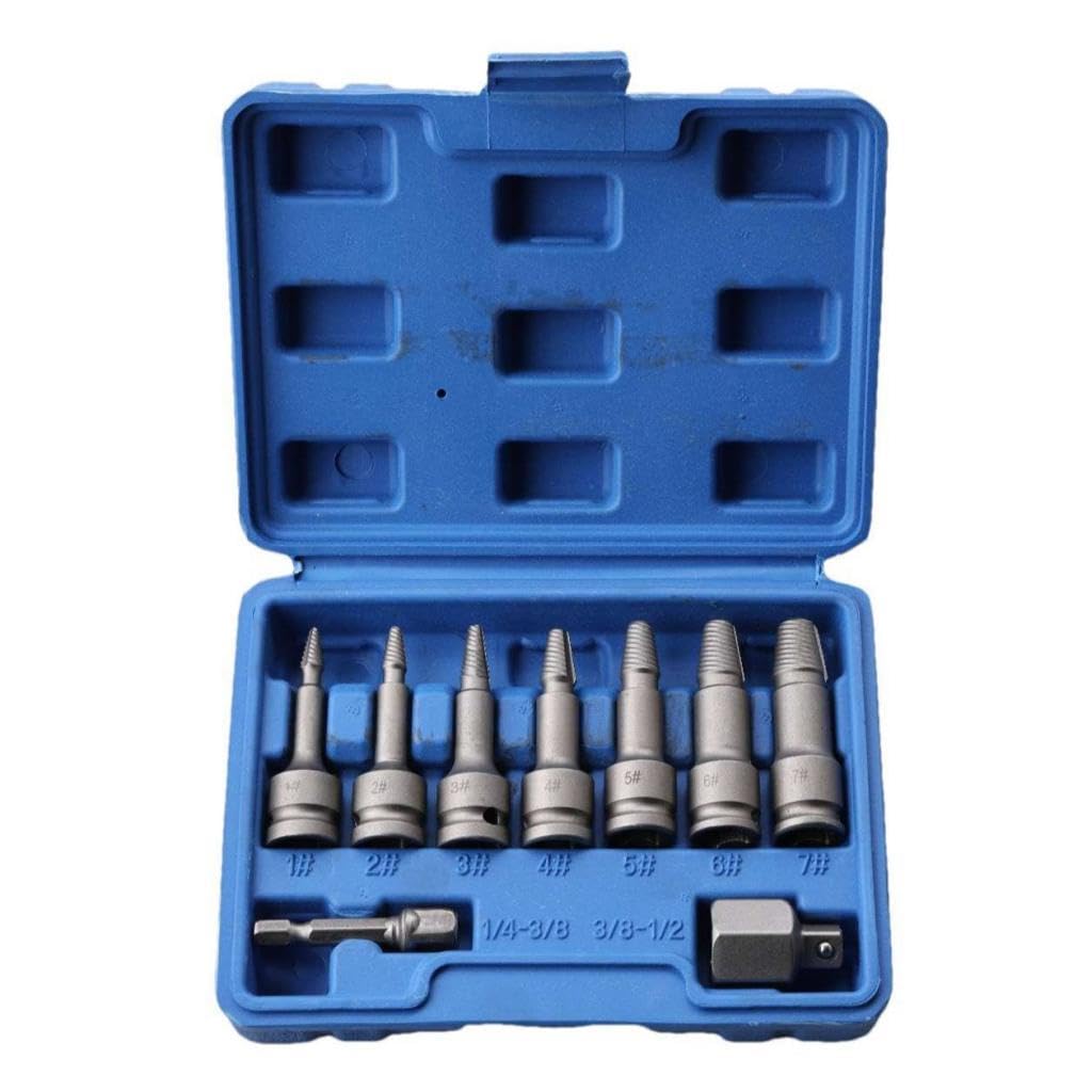 Gralara Kit d'extracteurs vis pour adultes avec étui rangement, Vis Cassée