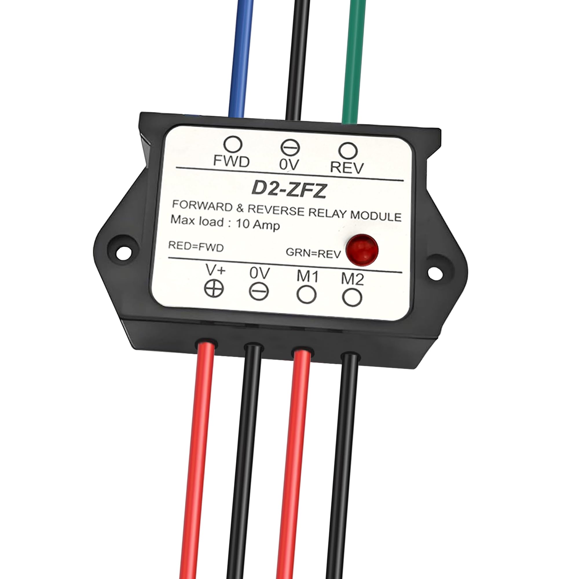 Module de relais avant et arrière DC 12 V, moteur/actionneur linéaire, module de relais avant et arrière, pour moteurs de treuil, chasse-neige, ascenseurs - D2