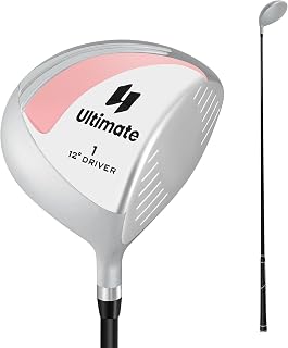 COSTWAY Mazza da Golf Singola, Putter da Golf per Uomo/Donna 460CC, Asta in Carbonio e Impugnatura Antiscivolo in TPR, Ideale per Principianti e Professionisti, Allenamento all'Aperto (12)