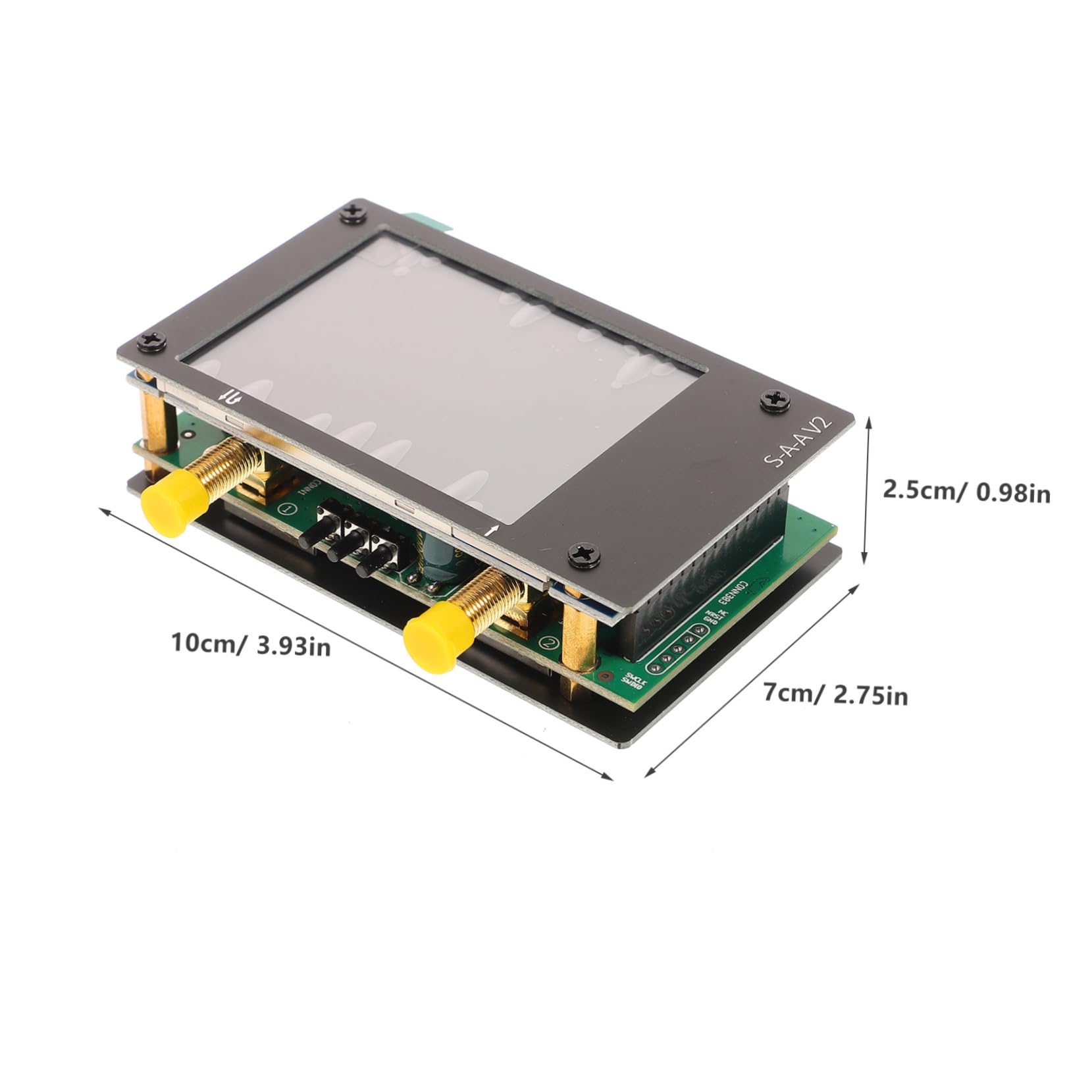 Cabilock Analizador de Red Vectorial 3g S-a-a-2 V2 Pantalla Tft de 2.8 Pulgadas y Conexión Micro USB para Antena de Onda Corta Hf Vhf Uhf