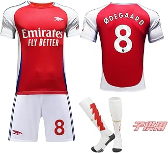 アーセナル22/23オーセンティックユニフォーム　ØDEGAARDウーデゴール Amazon.co.jp: [TPKE] ウーデゴー ユニフォーム Ødegaard 背番号