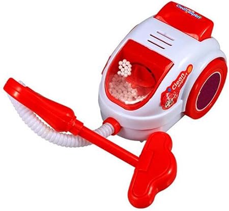 Amazon 子供のシミュレーション教育玩具ラブリーピンクの掃除機おもちゃ7x9 Cm 家事 おもちゃ