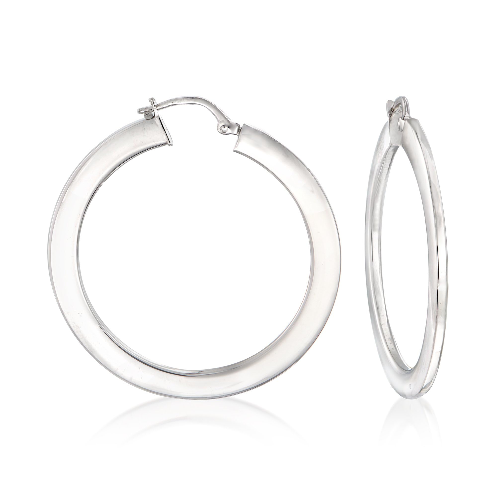 Ross-Simons Italian Sterling Silver Hoop Earrings
