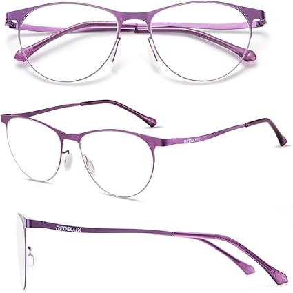 KUWD Occhiali da Lettura Anti-Blu, Occhiali da Lettura Giovanili, Occhiali  alla Moda Ad Alta Definizione, Occhiali Ultraleggeri, Occhiali Classici da  Donna, Occhiali da Lavoro con Cerniera A Molla : Amazon.it: Salute e