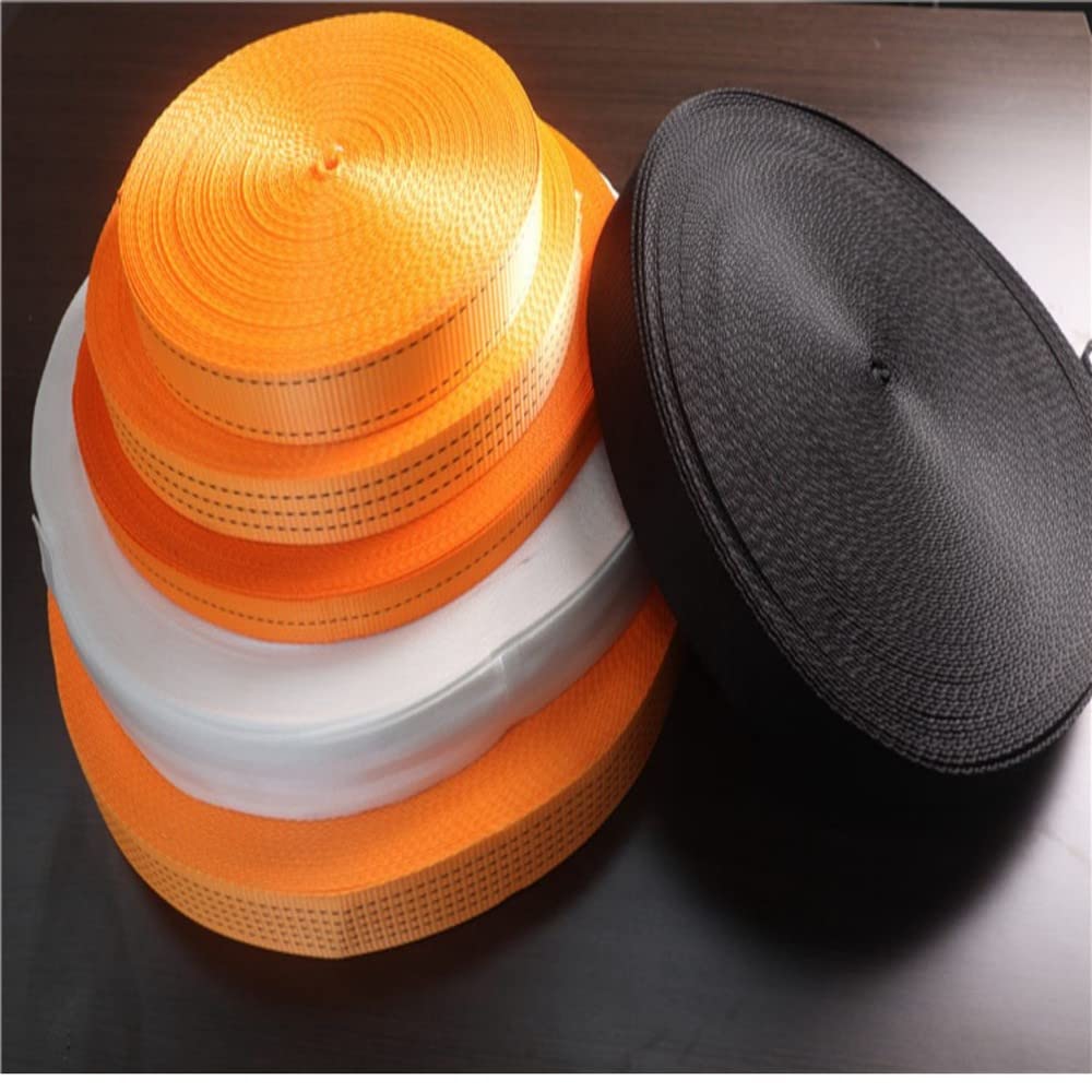 Tendeur universel à cliquet de 5,1 cm pour frein, ruban tissé en fibre de polyester haute résistance pour véhicules, pièces métalliques, sangle en polyester 30 m