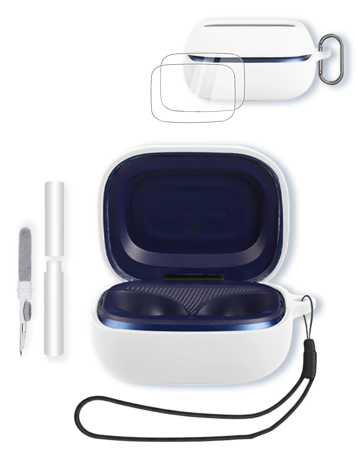Amazon.com: Case for JBL Live Beam 3/ Buds 3/ Flex 3 Earbuds, Soft