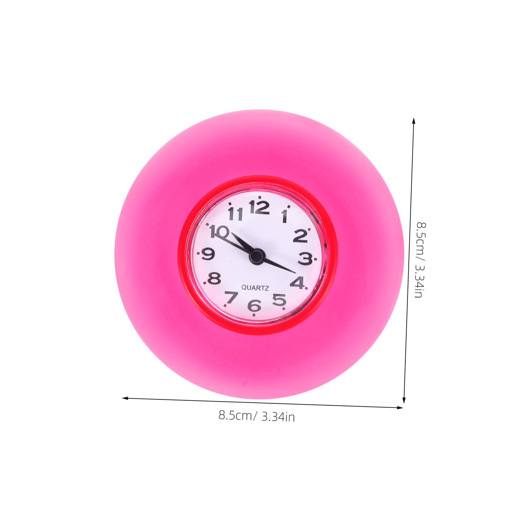 RORPOIR Cup Bathroom Clock Timer for Shower Bathtub Moisture-Resistant Design Mount for Kitchen Washroom Use