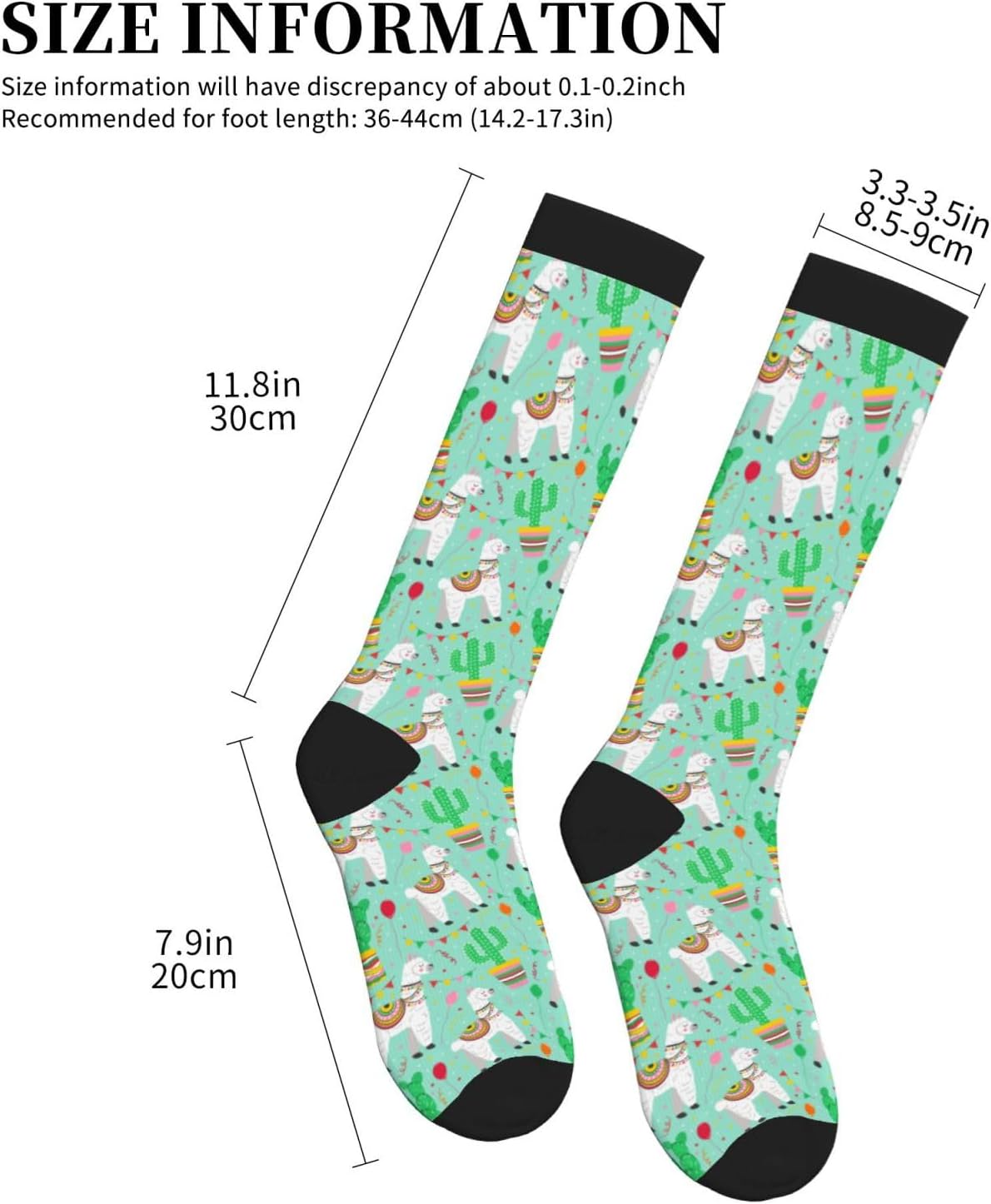 Avocado Compression Socks Women Men Knee High Stock for Running Work Support Nurses Travel - Image 5