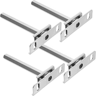 BETOOKY Wall Shelves 4pcs Shelf Bracket 4 Inch Heavy Duty Floating Shelf Bracket Corner Bracket Shelves Wall Mounted