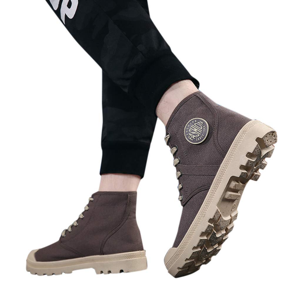 Chaussures De Randonnée Ete Chaussure Toile Couples Femme Et Homme Antidérapant Légère Respirant Confortable Basket Haute Pas Cher A La Mode Sneakers
