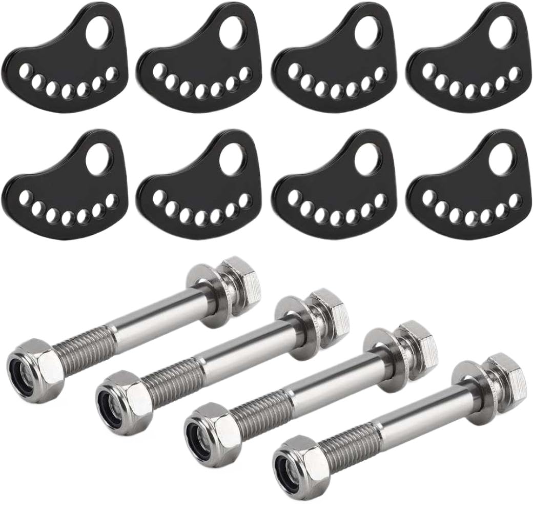 Kit de Pernos de Leva para Brazo Superior de Alineación y Bloqueo de Caída Compatible con Silverado 1500 2WD 4WD 1999-2019 Sierra 1500 2WD 4WD 1999-2019
