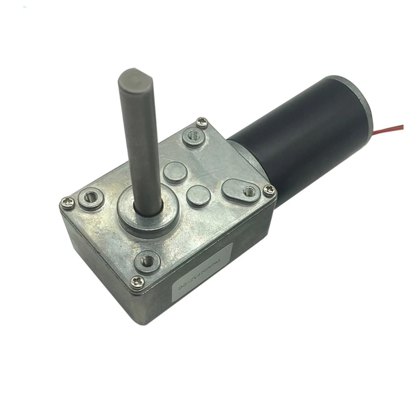 Motor de CC de 12V con eje autoblocante para evitar retrocesos por falta de energía 3