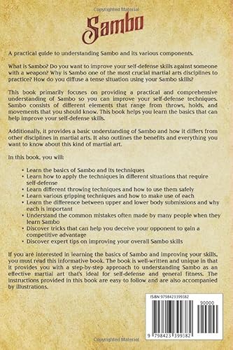 Sambo: An Essential Guide To A Martial Art Similar To Judo, Jiu-Jitsu, And Wrestling Along With Its Throws, Grappling Styles, Holds, And Submission Techniques (Mix Martial Arts) #TOP1