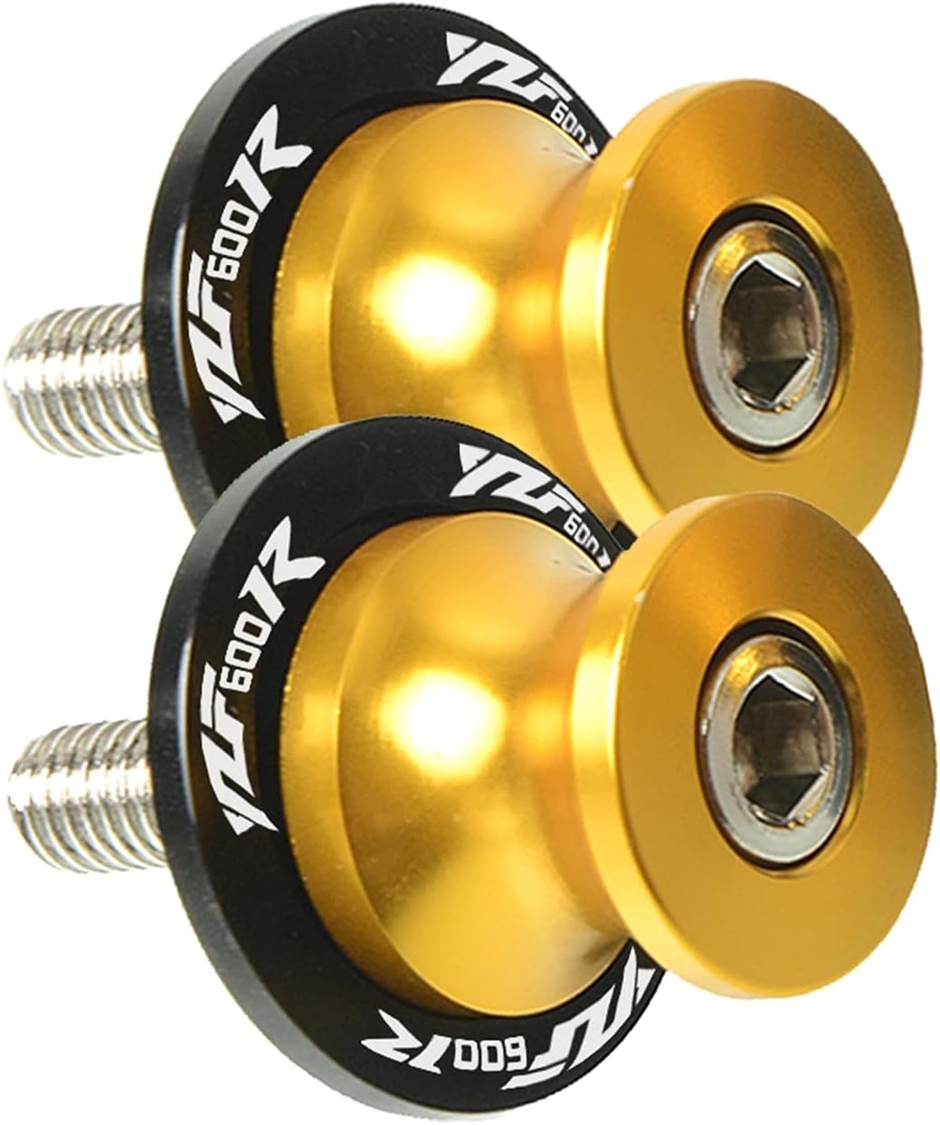 for Yamaha YZF600R YZF600 2005 6MM Motorcycle Swingarm Sliders Spools Paddock Stand Bobbins Swing Arm Fall Protection