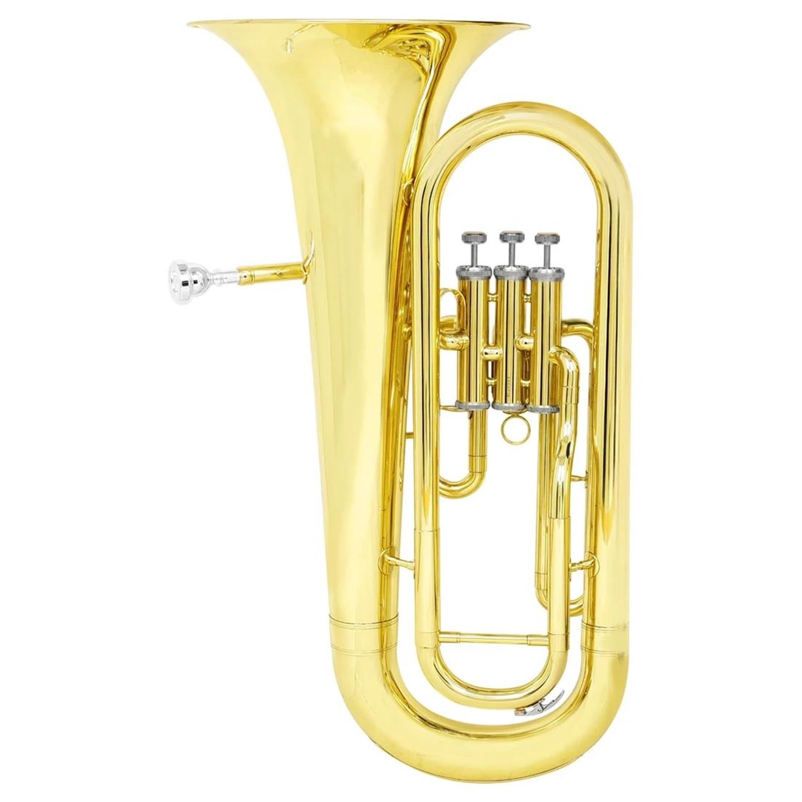 Eufonium Bb Flat Euphonium 3 Pionowy Instrument Muzyczny Instrument Dęty Blaszany Róg Barytonowy Profesjonalny