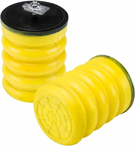 SuperSprings SSR-205-54 SumoSprings Trasero para Chevrolet Express 25003500 GMC Savana 25003500 amarillo
