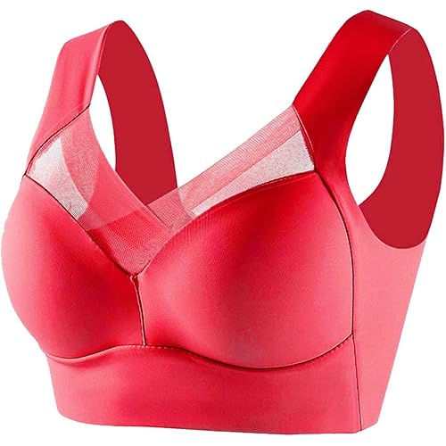 Zen Chic Bra - Seamless Powerful Push Up Wireless Bra Lift Full-Figure Posture Correcting Bra Ice Silk Anti Sagging Bra