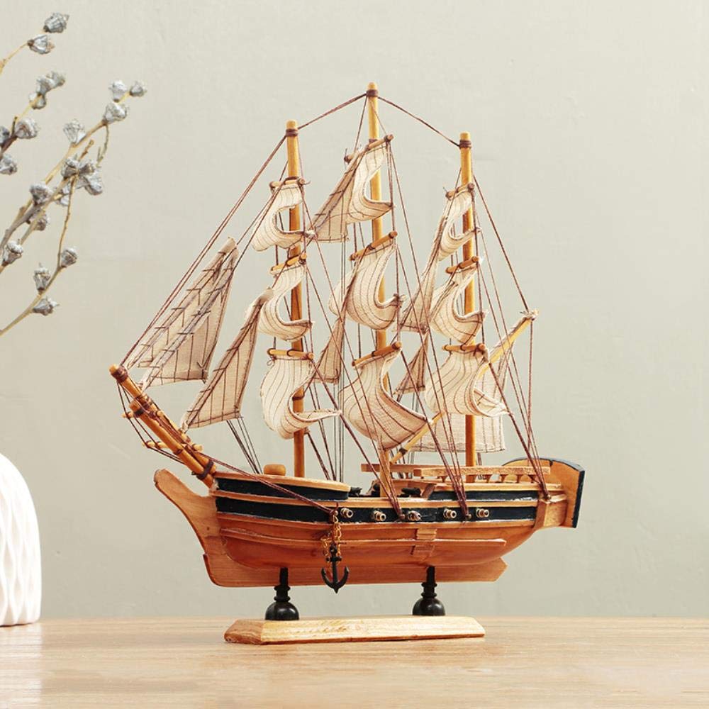 EEN HOUTEN SCHIP, BOOT, BOAT, ZEILSCHIP, ZEILBOOT, VOC SCHEEPSMODEL VAN