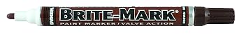 Brite-Mark Medium Tip Paint Marker, Brown