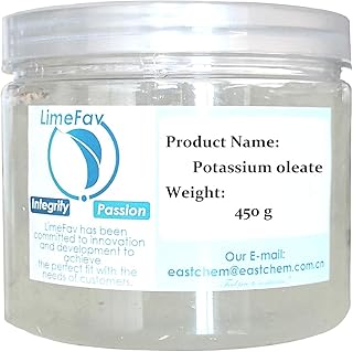 LimeFav Potassium Oleate, CAS NO: 143-18-0(450g)