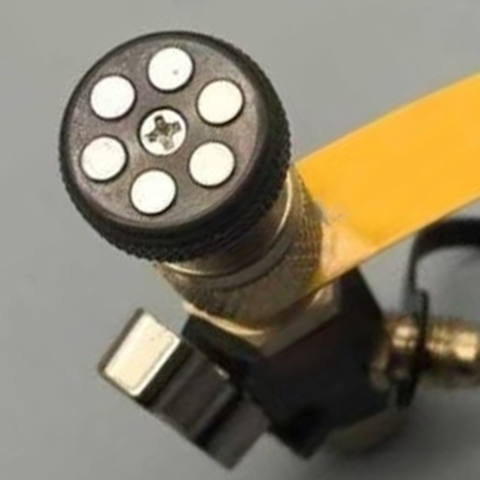 Kupferlegierung Dual Valve Core Removal Tool für R22 Systeme, inklusive Schauglas und 50 Ventilnadeln, magnetisches AC Reparaturset