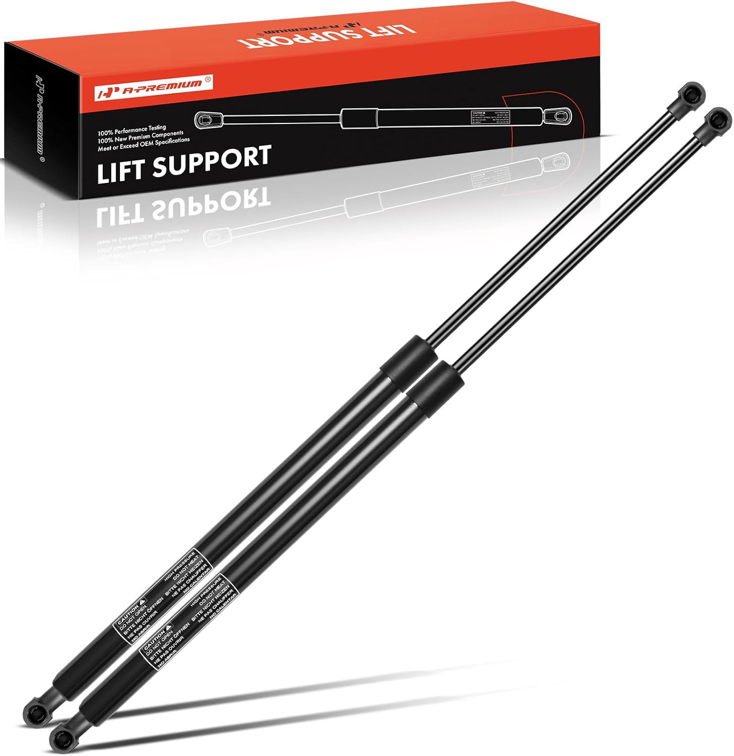 A-Premium Rear Tailgate Lift Supports Liftgate Strut Compatible with Select Buick Models - Encore 2019 2020 2021 2022 - Replace# 42723070, 42723071(2PC Set)