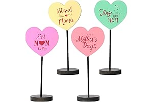 RoseCraft Happy Mother's Day Wood Sign Decorations