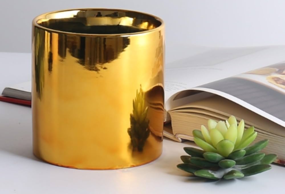 ゴールドペン立て 職人直送 真鍮 ペン立て ペンスタンド ペンホルダー 万年筆 1本