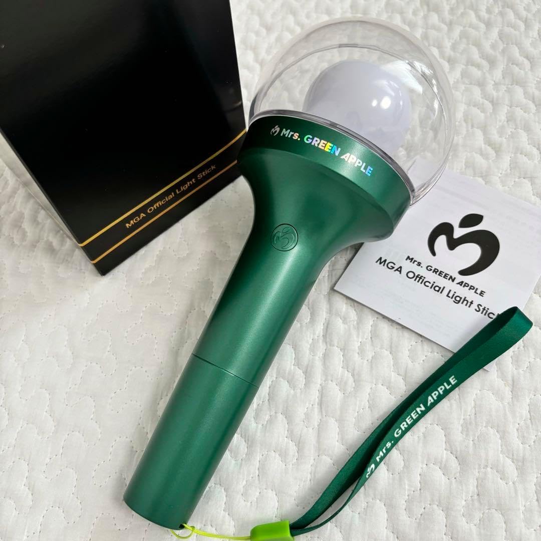 ミセスグリーンアップル バベルの塔 グッズ ライトスティックリボン 黒