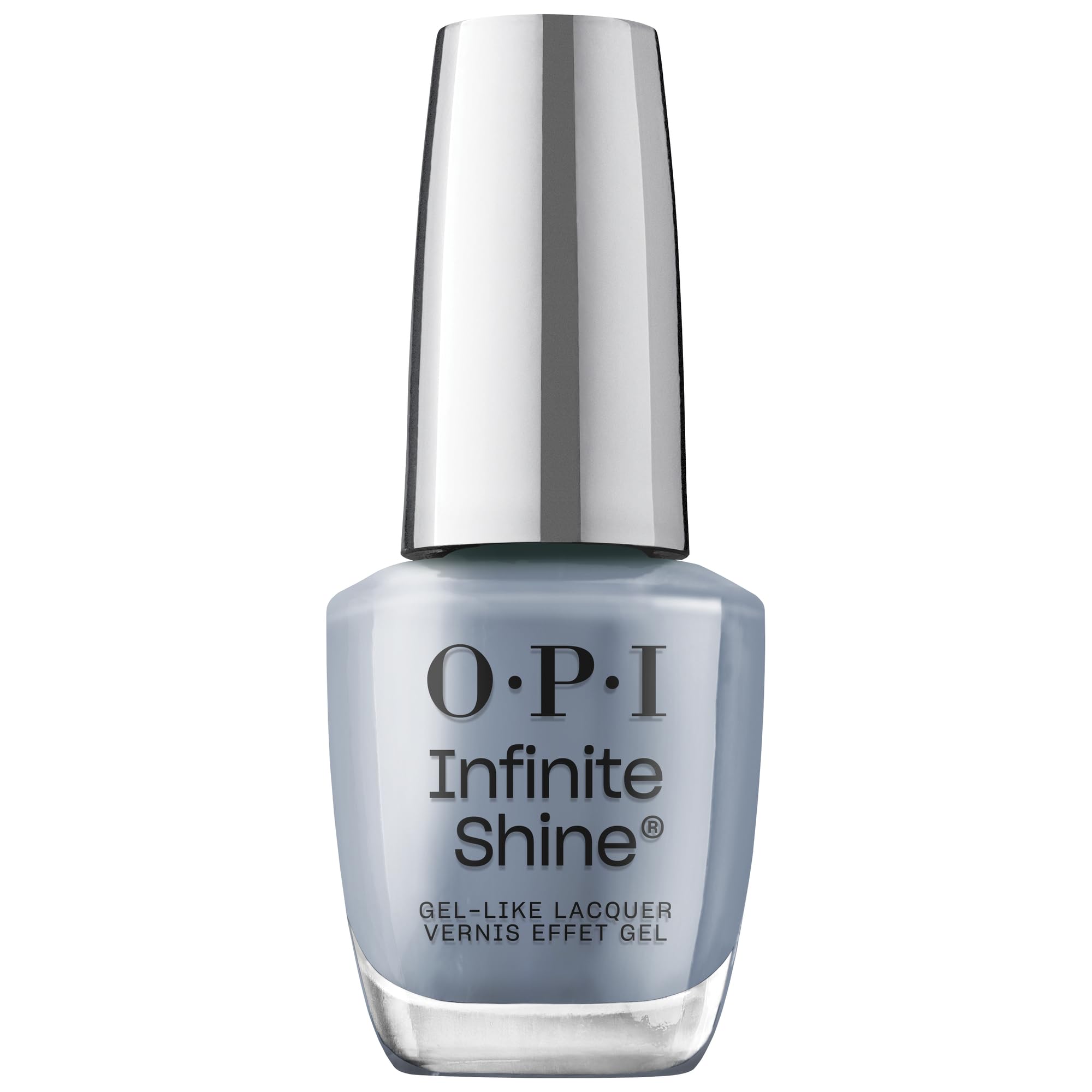 OPI Infinite Shine Blautöne – vorgehärtete Gel-Technologie ohne UV-Lampe – bis zu 11 Tage Halt – langanhaltender, veganer Nagellack – 15ml