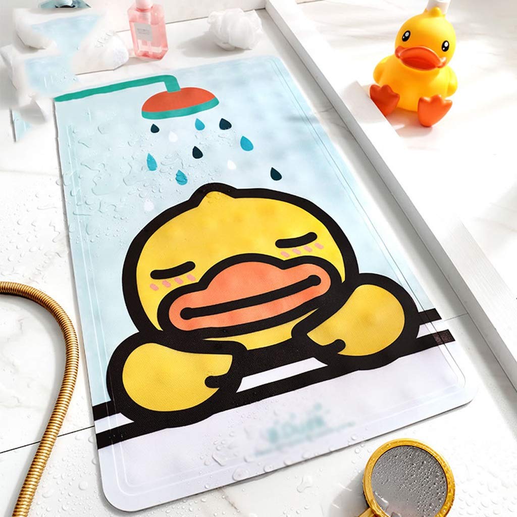caihuashopping Tappetini per Il Bagno Cute Little Yellow Duck Bagno Vasca da Bagno Mat Casalinghi Bagno Doccia Mats Bambini Mats Mats Toilette Tappetino da Bagno Antiscivolo (Color : D, Size : M)