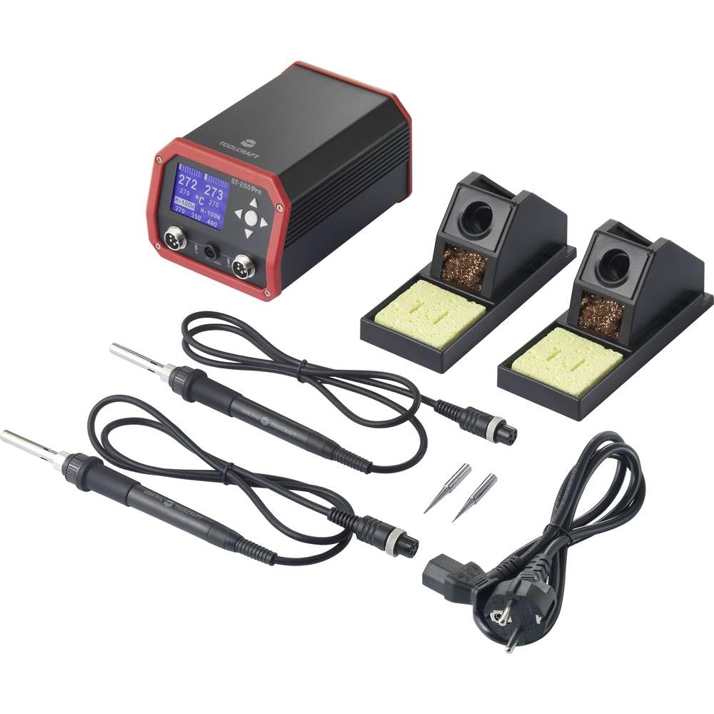 Stacja lutownicza TOOLCRAFT ST-200 Pro