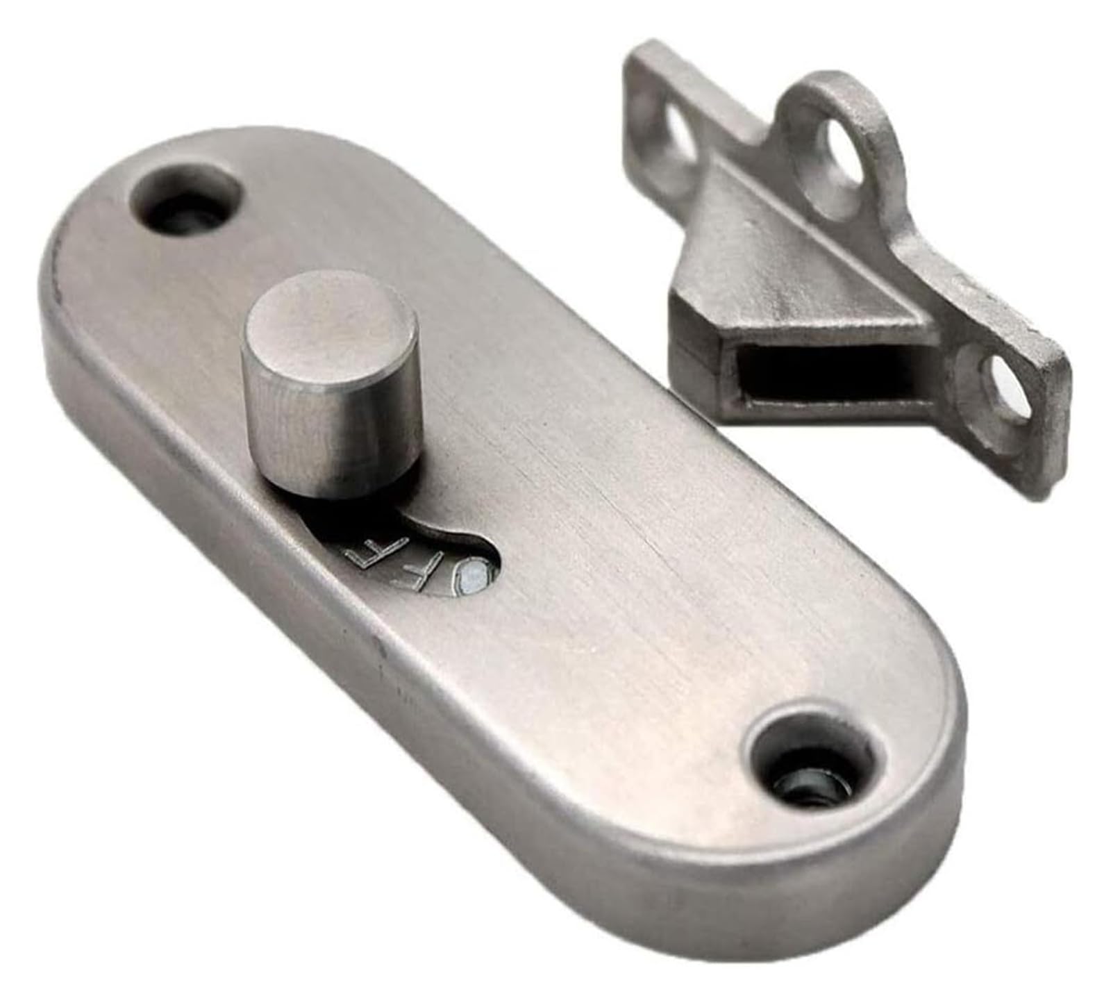 Door Lock Bolt,Door Lock,Latches Bolts Sliding Door Lock 90 Degree Movable Door Right-Angled Buckle Privacy Screen barn Door Bolt Lock
