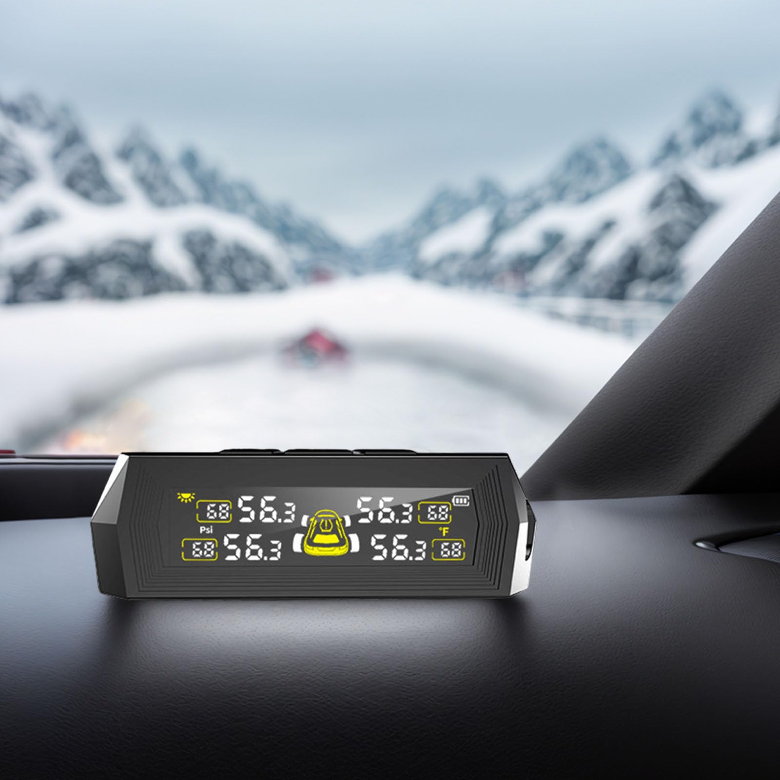 System monitorowania ciśnienia w oponach do kampera, solarny i USB, podwójna moc, system monitorowania prasy do opon w czasie rzeczywistym, 4 czujniki zewnętrzne, kolorowy monitor LCD do SUV-a, Mpv