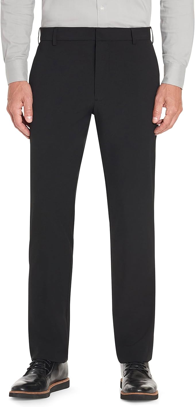 Fit flat front dress pants
