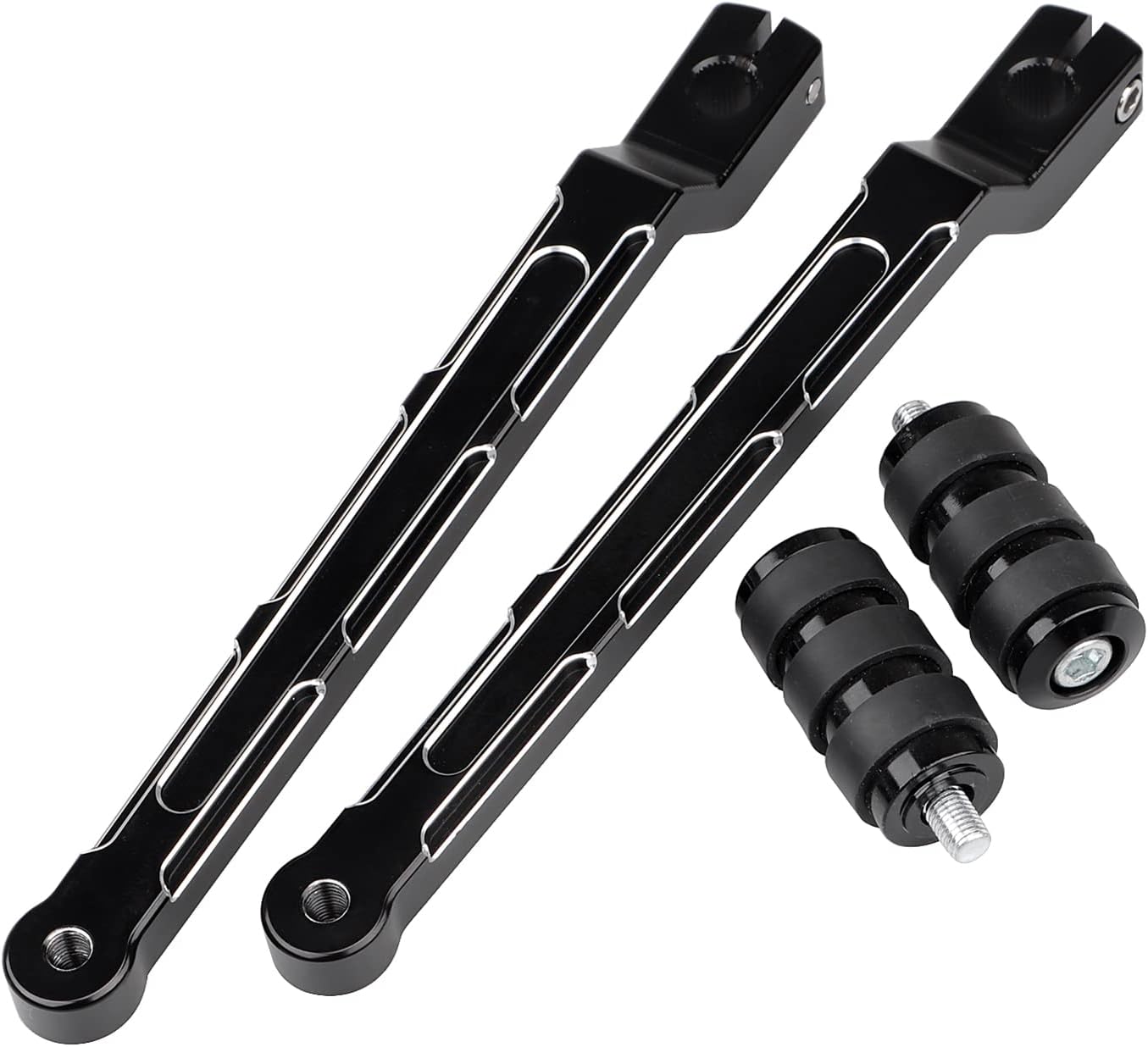 9.84" Extended Heel Toe Shift Lever W/Shifter Peg For Harley Touring Electra Glide Standard FLHT Road Glide Road King Street Glide 1988-2023 Softail FL 1986-2023 Trike 2008-2023