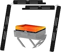 Vista 1 de Protectores de viento para parrilla Blackstone de 22 pulgadas, accesorios magnéticos de acero inoxidable para parrilla Blackstone y campamento