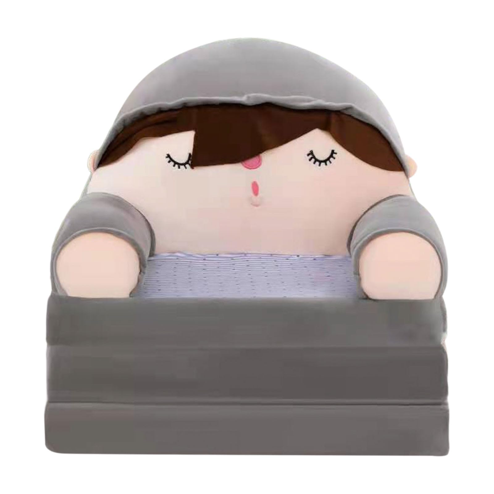 Canapé-lit pour enfant pliable sans rembourrage pour personnaliser le confort